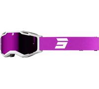 Shot Iris 2.0 Tech Motocross Goggles, white-pink