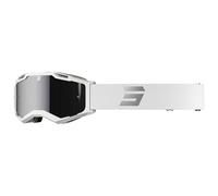 Shot Iris 2.0 Tech Motocross Goggles, grey-white for Men