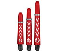 Shot! Koi Carbon Dart Shafts - with Springs - Red - Michael Smith