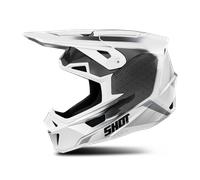 Shot Lite Challenger Motocross Helmet, black-white, size 2XL for Men