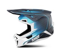 Shot Lite Challenger Motocross Helmet, blue, size L for Men