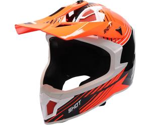 SHOT LITE FURY gloss black-neon orange XL