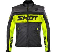 SHOT LITE Jacke schwarz-neon gelb S