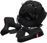 SHOT LITE lining + cheek pads black XL