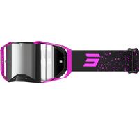 Shot Lite Mist Motocross Goggles, black-pink for Men