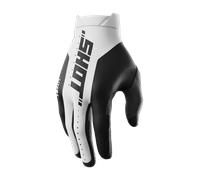 Shot Lite Pro Motocross Gloves, white, size 3XL for Men