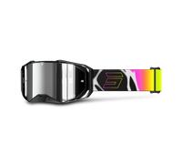 Shot Goggles Lite Devil Matt Black Silver Mirror for Men