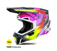 Shot Lite MX Helmet Blue/Neon Yellow PearlyL Blue,Neon Yellow Pearly