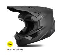 Shot Lite MX Helmet Solid Black MattS Solid Black Matt