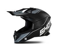 §Shot Lite Prism MX Helmet Black-White§