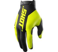 Shot Lite Pro Motocross Gloves, yellow, size 4XL for Men