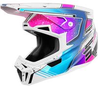 Shot Lite Racing Mips Motocross Helmet, white-pink, size S for Men