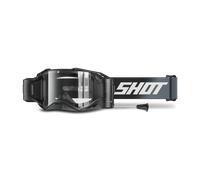Shot Lite Solid Off-road Goggles Black One Size / Clear/Cat0
