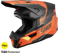SHOT LITE S10 Helm matt orange S