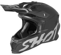 Shot Lite Solid Motocross Helmet, black, size 2XL for Men