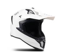 §Shot Lite Solid MX Helmet White§