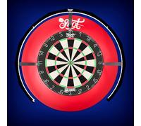 Shot! LumenCore Dartboard Lighting System, Black Frame | White LED Dart Board Surround Ring Light | Available with Dartboards Surround & or Oche Dart Mat
