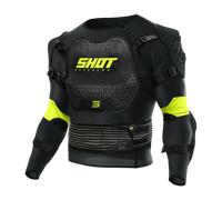 Shot Optimal 2.0 Protector Jacket, black/yellow, size XL