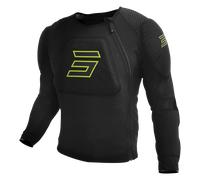 Shot Prime Protector Jacket, black-yellow, size XL for Men