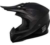 Shot Pulse Kid Solid Kids Motocross Helmet, black, size L