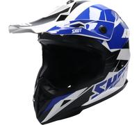 SHOT PULSE REVENGE glossy white-blue-black XS