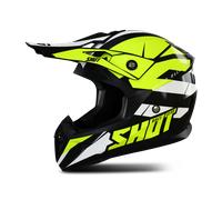 SHOT Pulse Revenge Black Neon Yellow White Glossy Offroad L