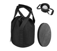 Shot Put Carry Bag - 7x6x6 in Portable Training Ball Holder with Handle and Foam Pad | Lightweight Outdoor Sports Equipment Pouch for Track Field Athletics, Gym Exercise, Coaching, Fitness Pr