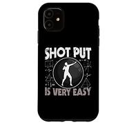 Shot Put is Very Easy Shot Put Science Maths Case for iPhone 11
