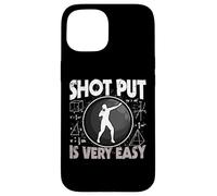 Shot Put is Very Easy Shot Put Science Maths Case for iPhone 15