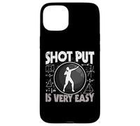 Shot Put is Very Easy Shot Put Science Maths Case for iPhone 15 Plus