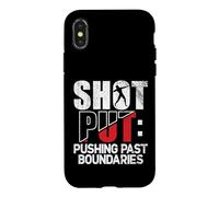 Shot Put Pushing past Boundaries Shot Put Case for iPhone X/XS