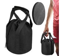 Shot Put Storage Bag - 20x15x15c shot Put Bag with Foam Pad, Foam Pad Portable Comfortable Storage Pouch, ield Equipment Transport Solution - for Training Practices Fitness Competitions Coaching Outdo