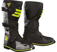 Shot Race 2 Kids Motocross Boots, black-yellow, size 40