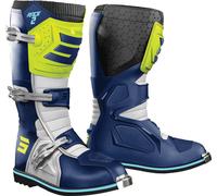 Shot Race 2 Motocross Boots, blue/yellow, size 48