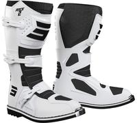 Shot Race 2 Motocross Boots, white/black, size 43
