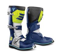 Shot Race 2 MX Boots Blue/Neon Yellow44 Blue,Neon Yellow