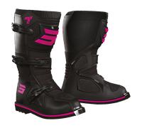 Shot Race 2 Youth MX Boots Black/Pink31 Black,Pink