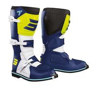 Shot Race 2 Youth MX Boots Blue/Neon Yellow40 Blue,Neon Yellow