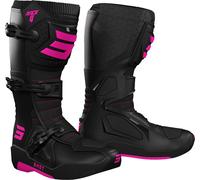 Shot Race 4 Motocross Boots, black-pink, size 40 for Men