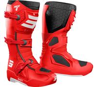 Shot Race 4 Motocross Boots, red, size 43