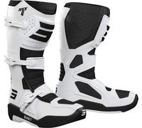 Shot Race 4 Motocross Boots, white/black, size 39