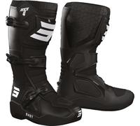 Shot Race 4 Motocross Boots, black-white, size 40 for Men