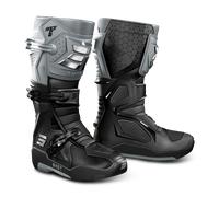 Shot Race 6 MX Boots Black/Grey/Chrome46 Black,Grey,Chrome