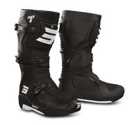 Shot Race 6 Motocross Boots, black-white, size 47 for Men