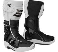 SHOT RACE 8 Stiefel weiss-schwarz chrome 48