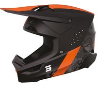 Shot Race Camo Motocross Helmet, black/neon orange, size S (55/56)