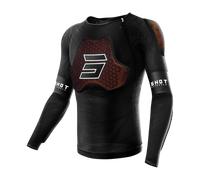 Shot Race D3o® Long Sleeve Protection T-shirt Black 2XS