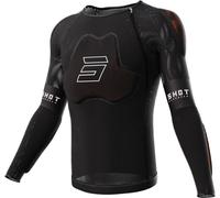 Shot Race D3O Protection Shirt, black, size XL