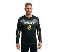 SHOT AEROLITE HVA 26 Jersey schwarz-grau XL