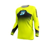 Shot Race Gear Aerolite Phase 27 MX Jersey Neon YellowXL Neon Yellow